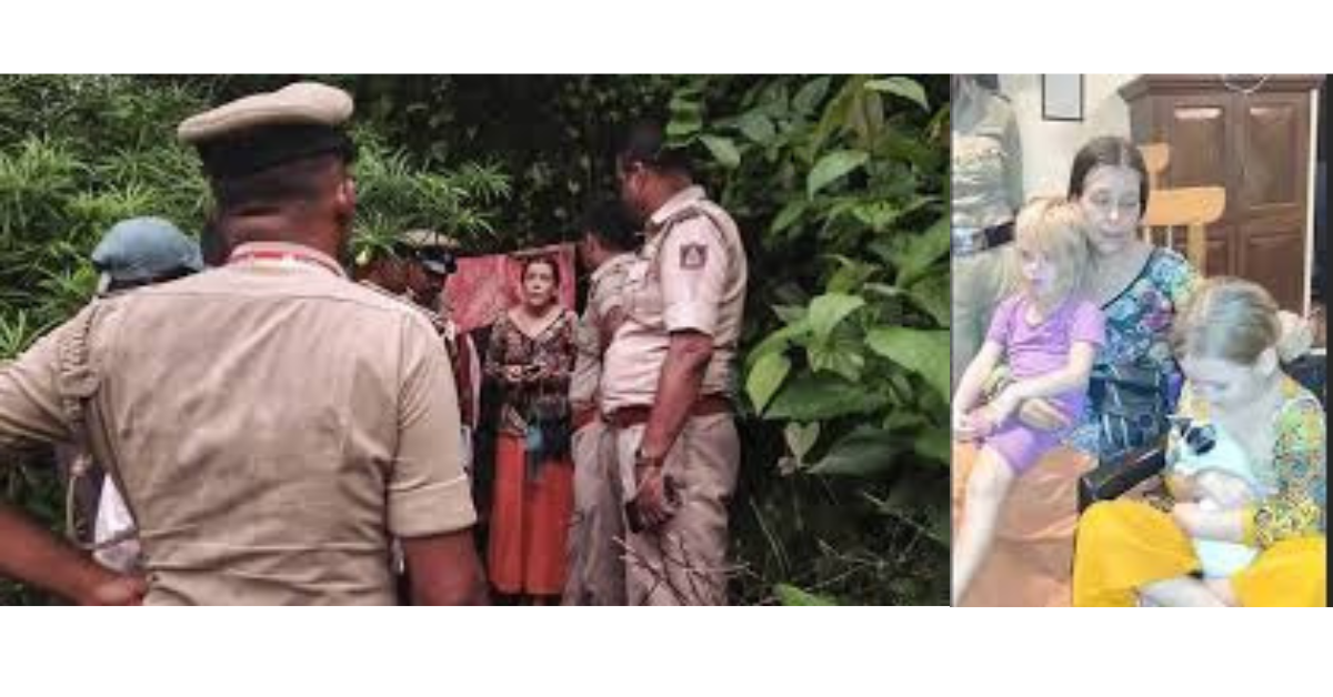 Russian woman found living in a cave with her two daughters in Karnataka forest